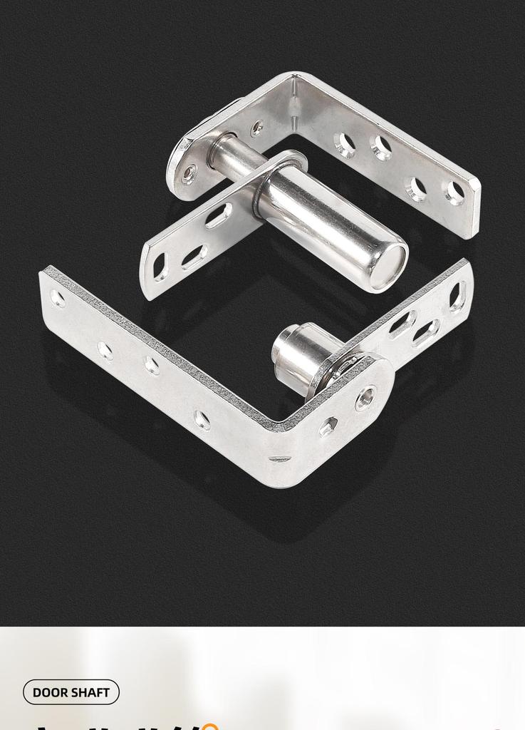 Dual-Action Spring-Loaded Bar Counter Hinge for Denim Doors