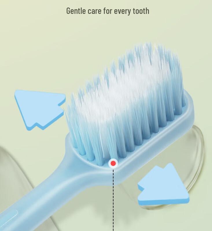 FAWNMUM Cloud-Feel Soft Toothbrush (3-Pack)