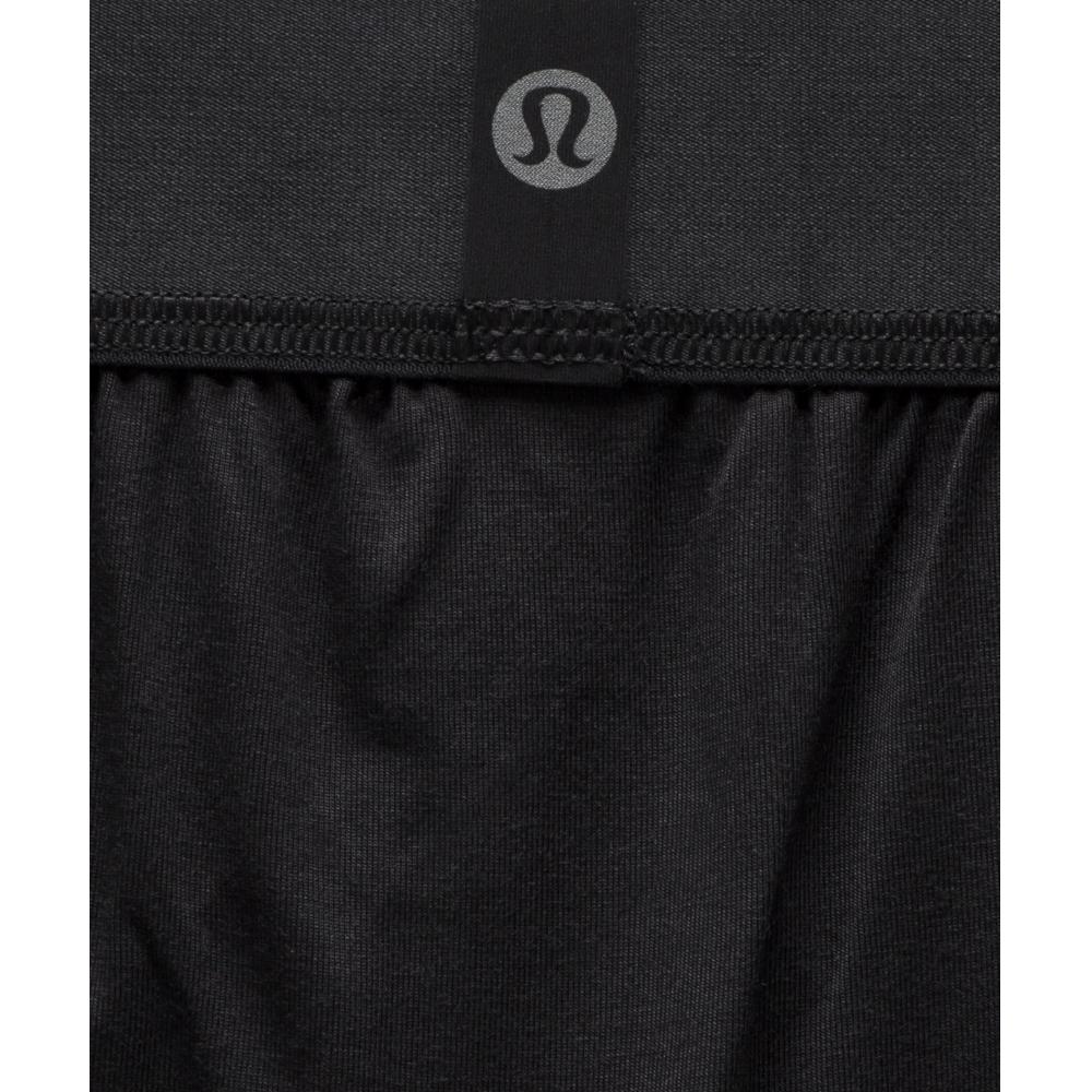 Lululemon Always In Motion Boxer 5   3 Pack Black Black Black