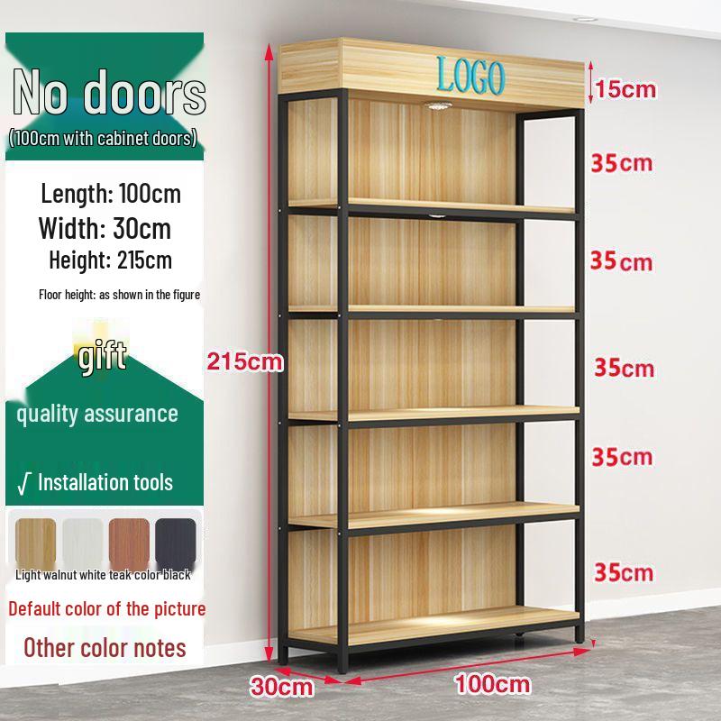 Multi-Layer Gondola Display Rack for Convenience Stores and Supermarkets