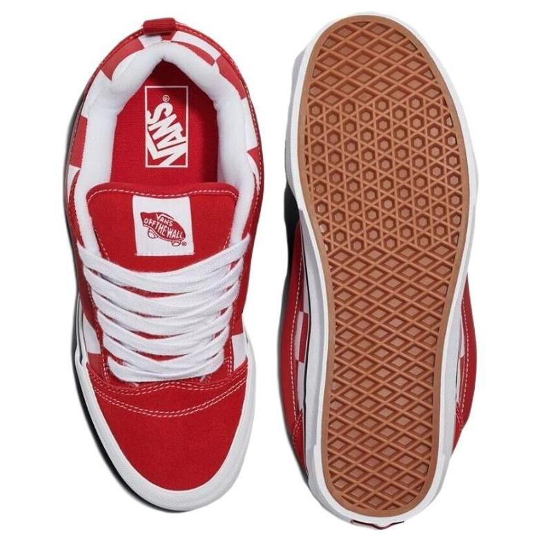 Knu-Skool Vans 'Mega Check Red' VN0009QCRED