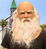 2021 Vánoční Santa Claus Latexová maska ​​na celou hlavu Realistická maska ​​na obličej Lidská maska ​​Cosplay Rekvizitní masky