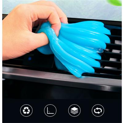 160g Auto Haus Super Staub Reinigungs Knete Tastatur Reiniger Lüftungsschlitz Auslass Schleim Spielzeug Reinigungs Gel Auto Schlamm USB Laptop Kleber