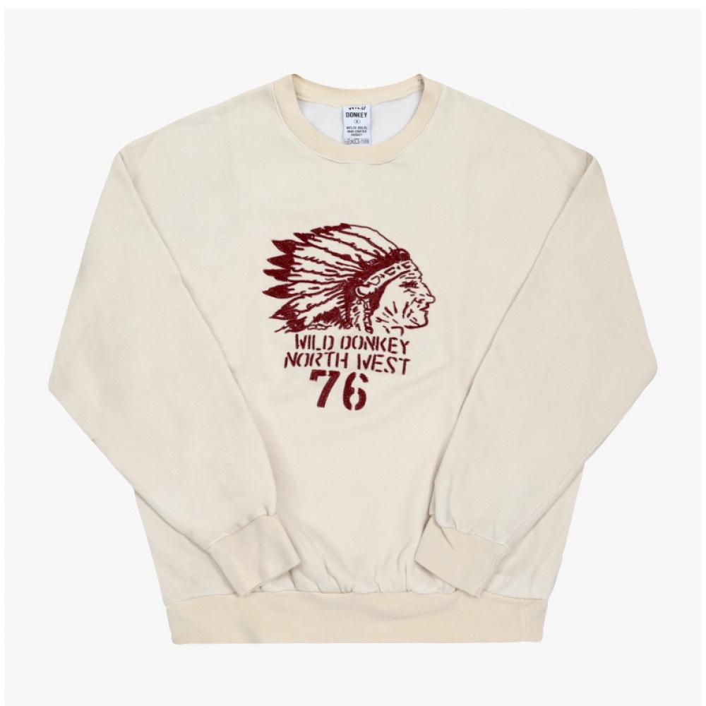 Wild Donkey Crewneck Fg North West Tea