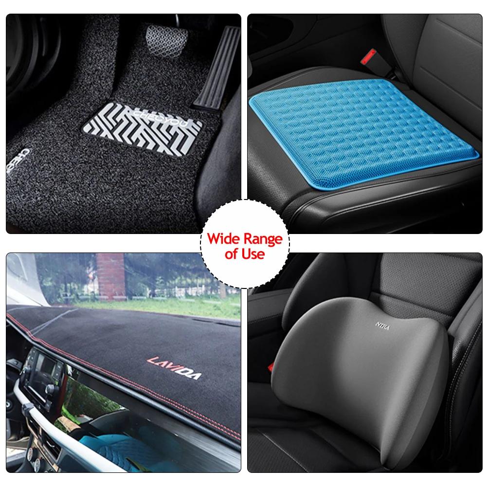 5 bucăți bandă de fixare pentru covoare pentru mașină Covoraș pentru podea Element de fixare puternic autoadeziv Bandă de fixare cu cârlig și buclă Autocolant din nailon pentru accesorii BMW