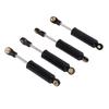 4PCS Shock Absorbers Fit for   1Celsius18 Scale RC Crawler Car Internal Spring Shock Dampers with Screws Washers 59mm Black