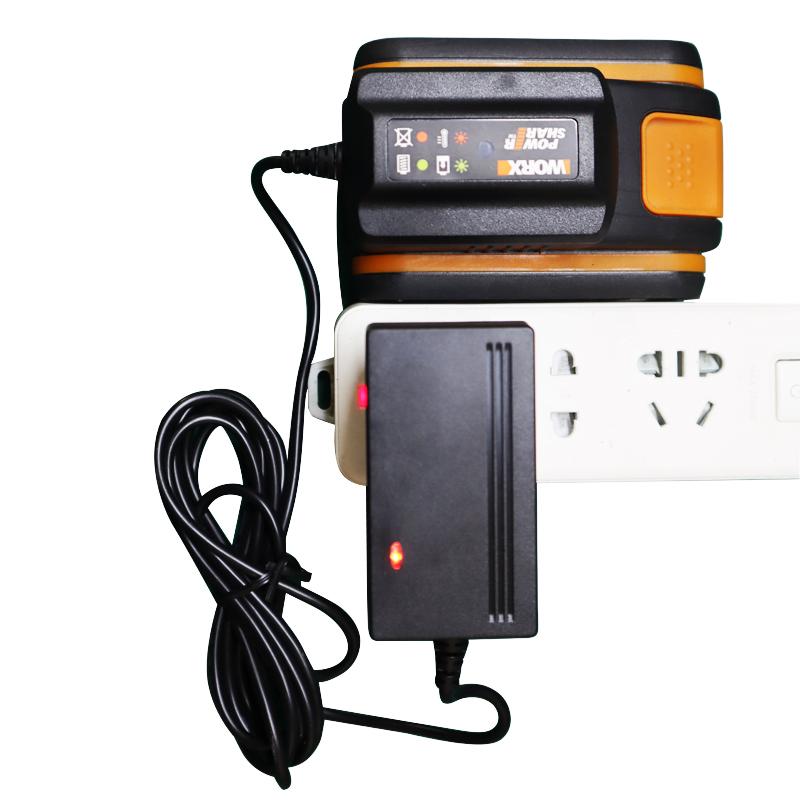 WA3760 Lithium Battery Charger For Worx 20V WA3551 WA3572 WA3550 WA3553 WG629 WA3860 WA3760 WA3880
