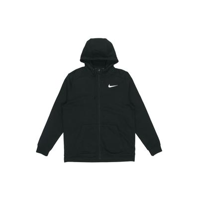 Dry Fleece Full-Zip Hoodie Knit Sweatshirt Men Outerwear Black CZ6377-010