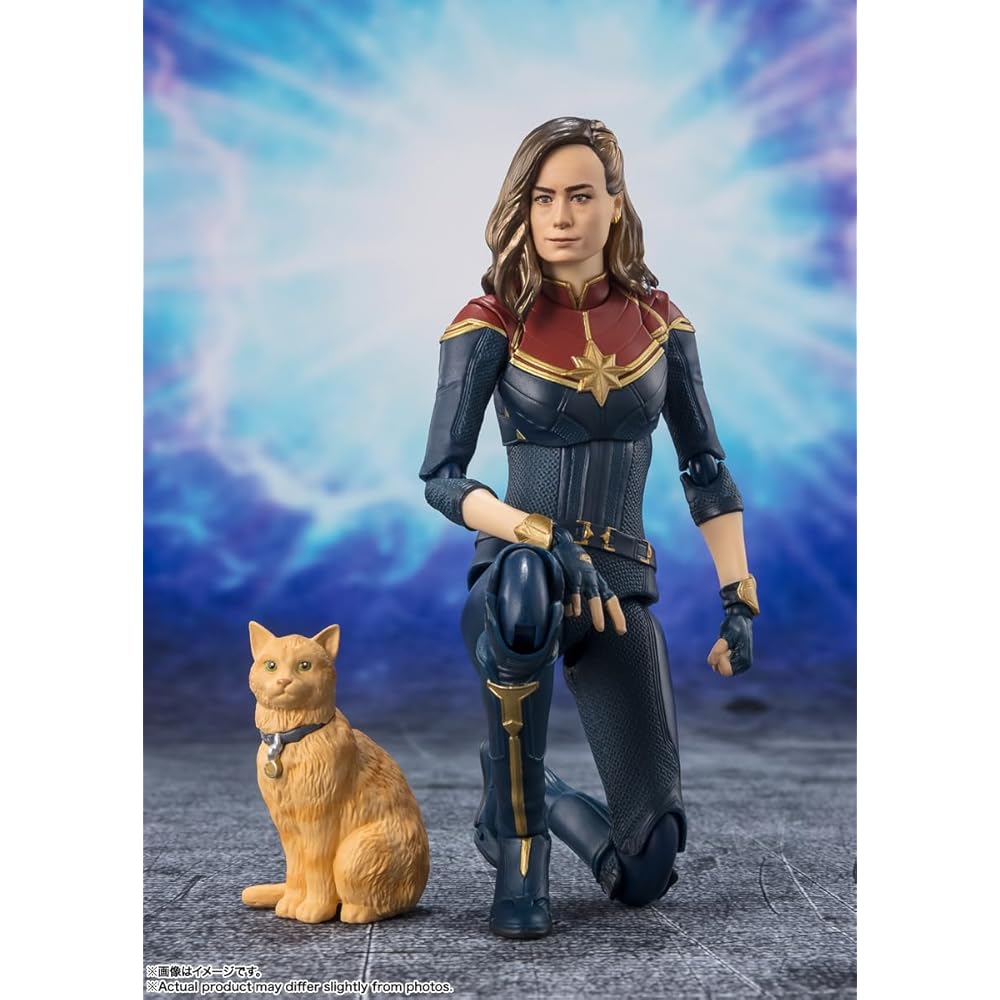 TAMASHII NATIONS S.H. Figuarts Captain Marvel Marvels 150mm ABS PVC Action Figure