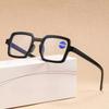 Square Plastic Reading Glasses Women Anti Blue Light Eyeglasses Men Presbyopia Hyperopia Reading Glasses Eyewear+1.0 +2.0 +3.0