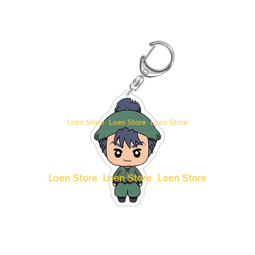 Nintama Rantarou Mascot Kirimaru Shinbei Kuroki Nanatsumatsu Tobe-sensei Doi-sensei Chibi Anime Acrylic keychain Bag pendant Toy