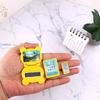 3pc/Set 1:12 Dollhouse Miniature Folding Laptop Model Computer Tablet Phone Set Doll House Office Scene Home Decor Toy