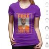 Free Scottie Mugshots T Shirt Cotton Men Women DIY Print Free Scottie Scottie Pga Valhalla Police Cops Scottie Scheffler Golf