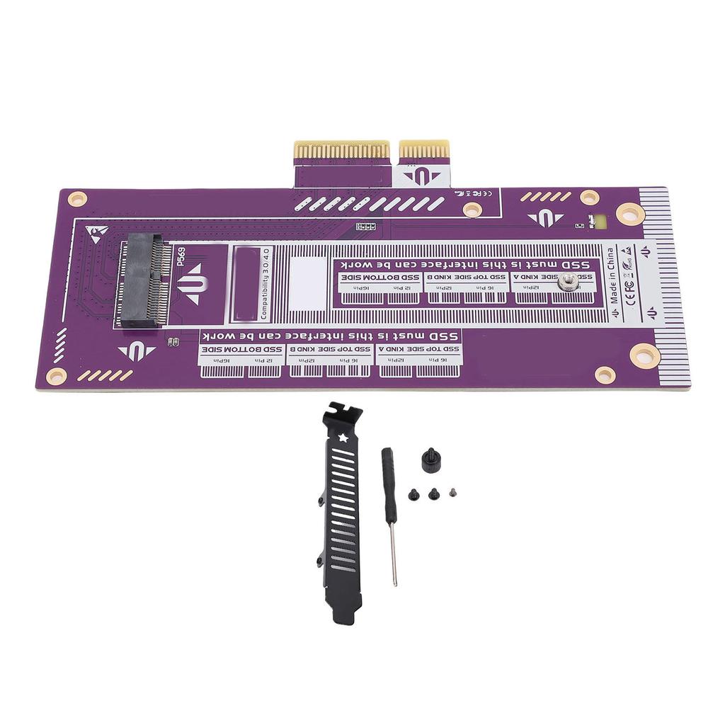 PCIE 5.0 X4 SSD 12 16pin Adapter Card Fit for Air A1465 A1466 2013 to 2017 Anti Interference NVMe PCIe Adapter