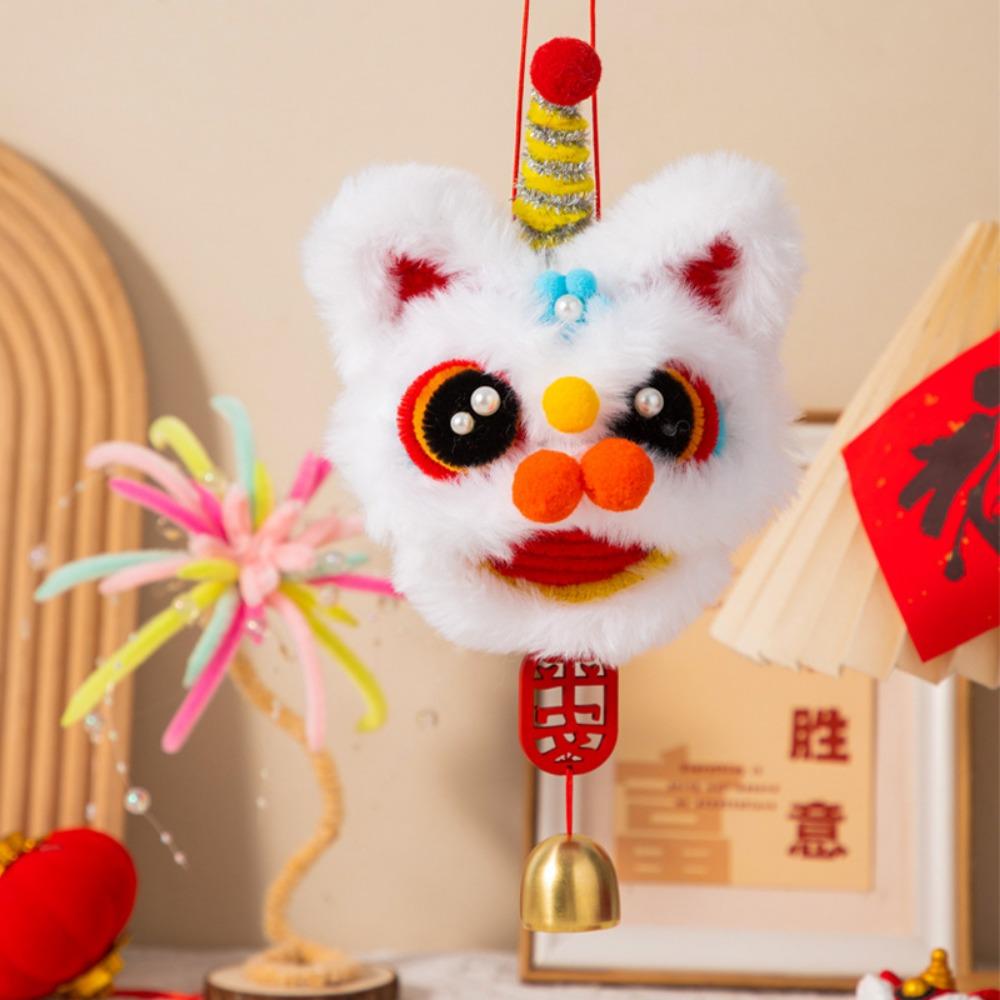 Material Package Handmade Plush New Year Craft Chinese Zodiac Snake Decor  Children Gift