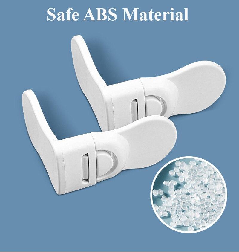 Baby Safety Lock Cabinet Drawer Lock Child Proof Corner Lock Fridge Door Protector