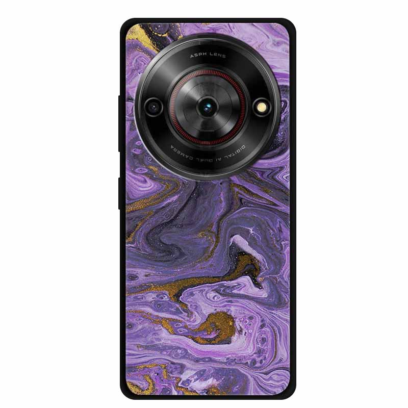 For ZTE Blade A75 5G Case Luxury Marble Silicone Soft Phone Cover for ZTE Blade A75 5G Protective TPU Back Shell Coque Capa A 75