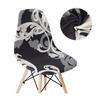 High Elastic Milk Silk Chair Cover Removable Solid Dining Room Living Room Decor Slipcover
