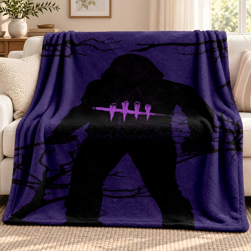 Dead by Daylight blanket Flannel Blanket Soft Cozy Plush Throw for Sofa Bed Lightweight Home Decoration Outdoor camping