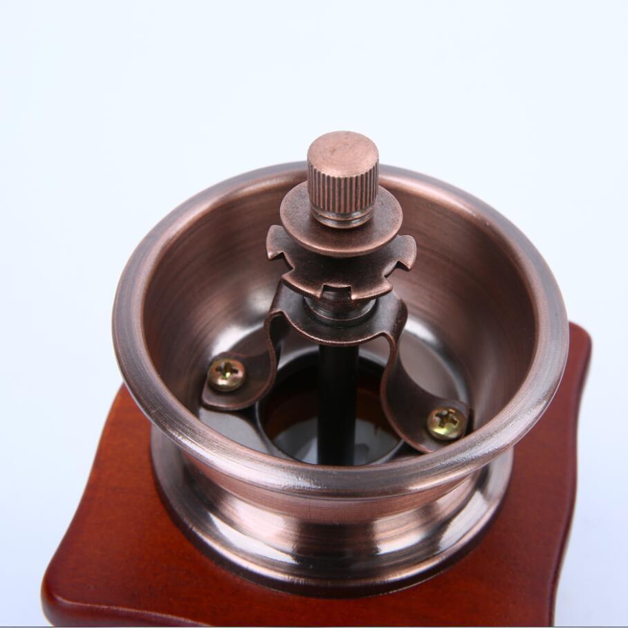 Small Hand Cranked Coffee Grinder Portable Household Manual Powder Grinder Espresso Coffee Beans Mill Grinding Machine