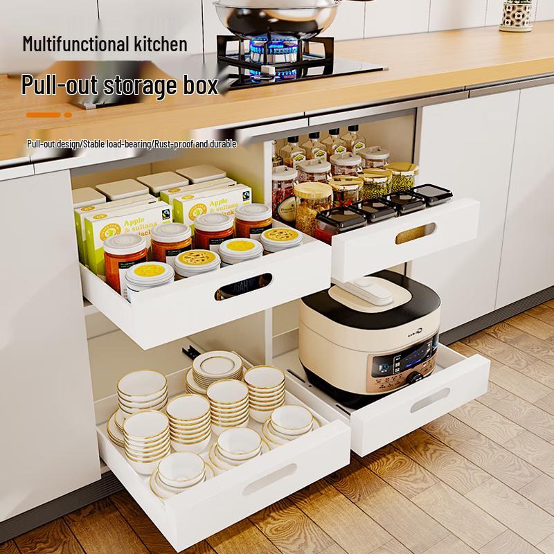 Chuna Kitchen Cabinet Pull-Out Storage Basket