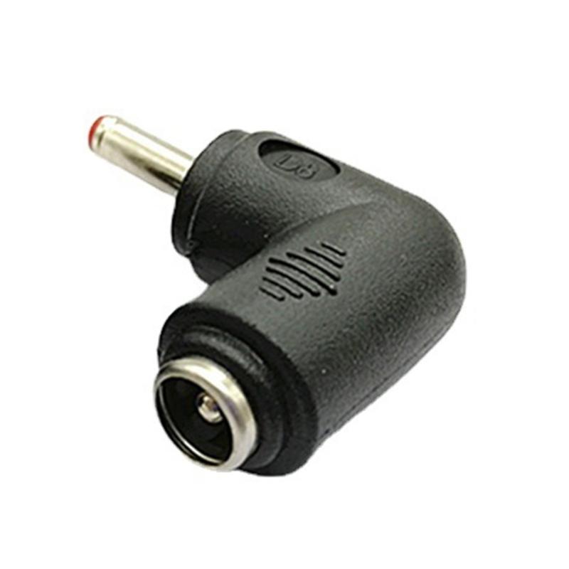 90 Degree Laptops Power Adapter Tip Portable DC5521 To DC35135 Connector Adapter Converter for Notebook Computer