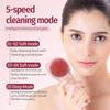 Electric silicone multifunctional cleansing instrument cleans blackheads beauty massage face wash bath brush ProfessionalGrade
