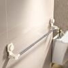 Wall-Mounted Suction Cup Towel Rack Strong Suction Rotatable Retractable Towel Bar Waterproof Space Saving Hanging Towel Holder