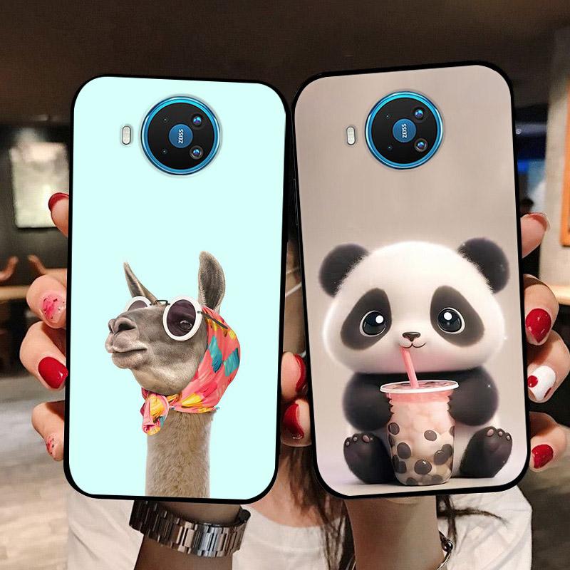 Per Custodie Nokia 8.3 5G 5.4 Morbido TPU Silicone Bella Cover Posteriore per Nokia X10 X20 8.3 5.4 Custodia per Telefono Fundas Bumper Coque NokiaX10