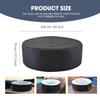 Hot Tub Cover Insulated Hot Tub Inflatable Round Cover Waterproof Winter Pool Protector for Hear Preservation Sun Protection Spa