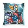 Goldrake Ufo Robot Grendizer Pillowcase Soft Polyester Cushion Cover Decorations Pillow Case Cover Home Square 40*40Cm