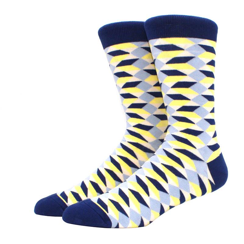 Large Size New Happy Funny Couple Trendy Socks Funny Personalized  Cartoon Jacquard Long tube cotton socks