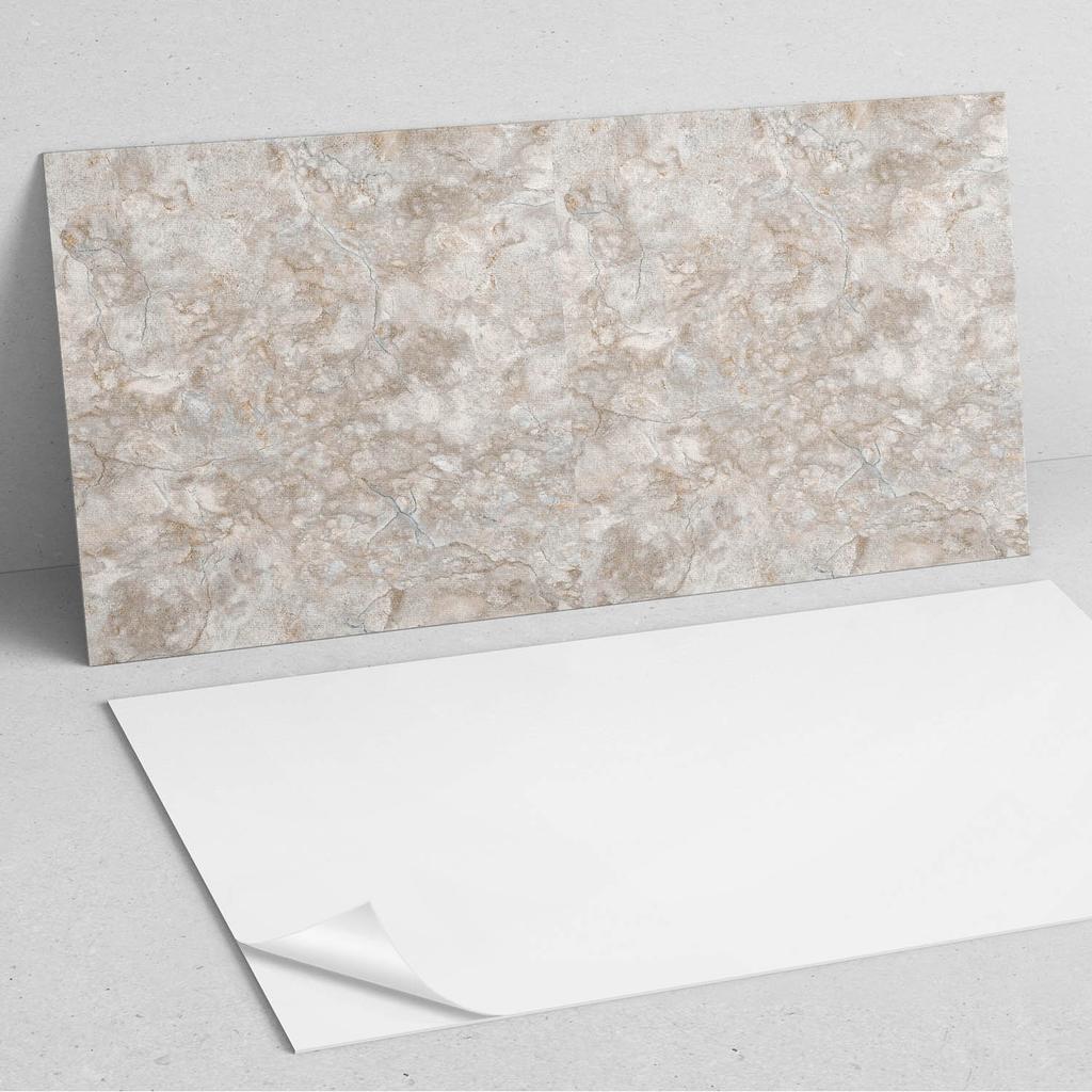 Dekor Ścienny Panel Pcv Ze Wzorem Do Pokoju 120X60 Cm Naturalny Wzór Kamienia