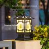 Solar Decorative Outdoor Pillar Light