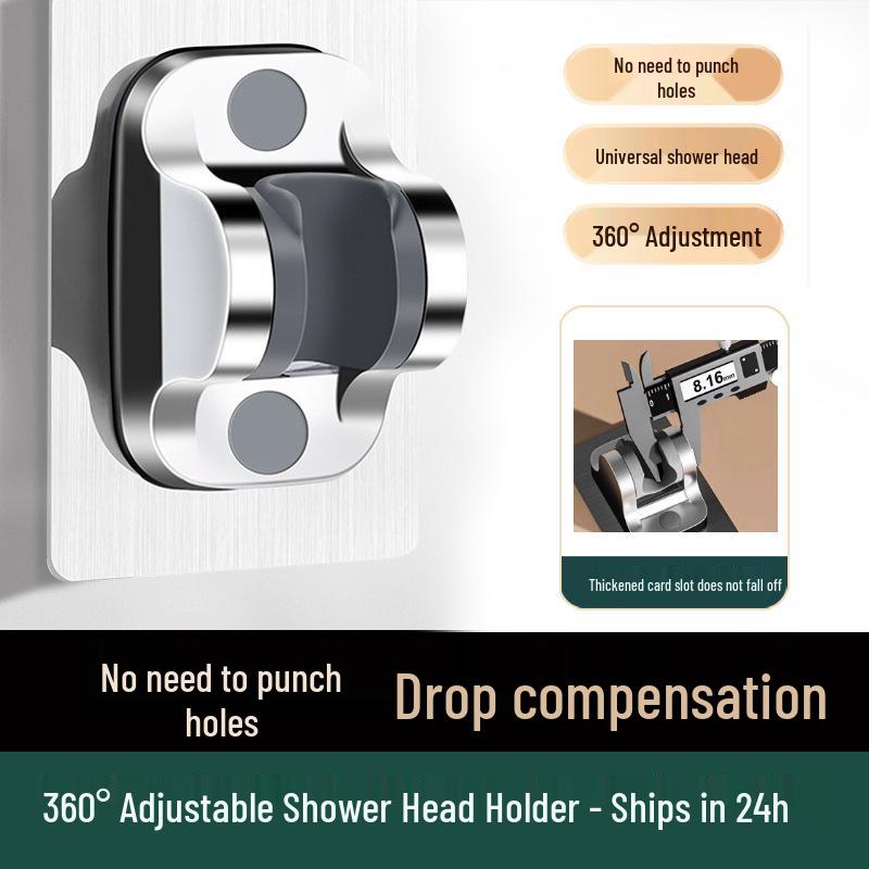Universal Adjustable Punch-Free Shower Head Holder Collection