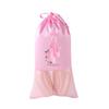 Portable Mesh Dance Bag Breathable Shoes Storage Pouch Girls Ballet Organizer Bags Shoe Pouches Bag Drawstring Dance Shoes Pouch