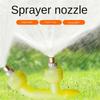 Multifunktionale landwirtschaftliche Zerstäubungssprühdüse, 3/4-Kopf-Düse, für Garten, Rasen, Bewässerung, Bewässerung, Sprühen, Sprinkler