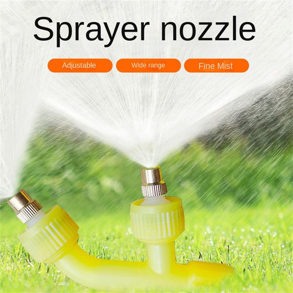Multifunktionale landwirtschaftliche Zerstäubungssprühdüse, 3/4-Kopf-Düse, für Garten, Rasen, Bewässerung, Bewässerung, Sprühen, Sprinkler