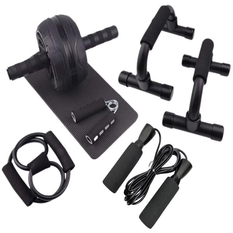 Silent Ab Roller Home Fitness Set