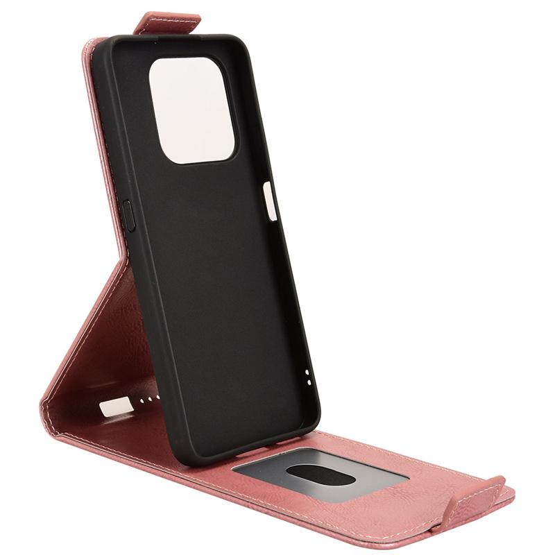 For Honor X7D 5G Flip Vertical Case Retro skin-friendly Full Cover Card Holder For Honor X7D 5G Phone Bags
