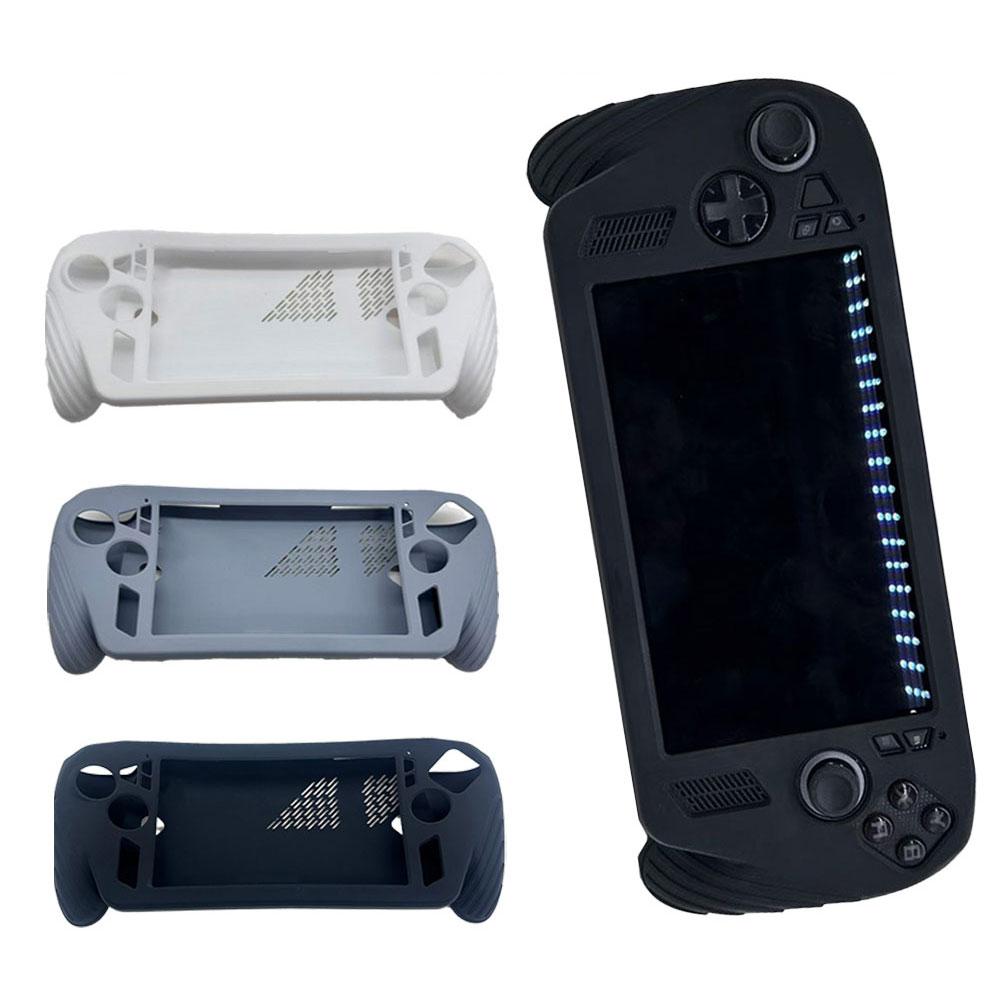 Silicone Case for ROG Ally X Anti-Slip Shockproof Protective Cover with Precise Cutouts for Handheld Gaming Console Accessory