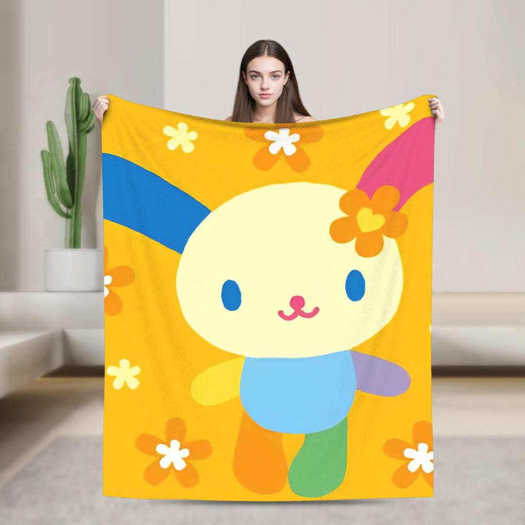 Usahana Cartoon Plush Blanket Kids Adult  Flannel Throw Blanket For Living Room Super Warm Custom  Quality Bedspread Gift Idea
