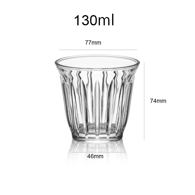 Barista Latte Cups 90ml-200ml Mug Coffee Or Tea Glass Mugs Flat White Espresso Coffee Cup Bring Classic Elegance To Table
