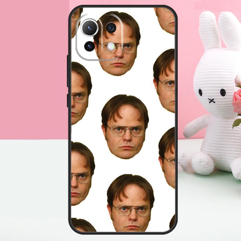 Dwight the office Jim Makes Case For Xiaomi 14 15 Ultra 15T 13T 14T 17 Pro Max POCO F8 Ultra X7 X5 X6 Pro F5 F6 F7 Funda