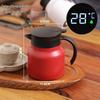 Stainless Steel Large Capacity Tea Thermos with Water Separation for Slow Brew Tea at Home