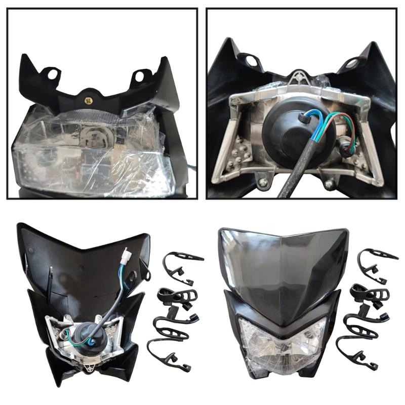 12V Headlight Indicator for /  Dirt Pit Bike Motocross Motorcycle Accessory  Headlamp Replacement