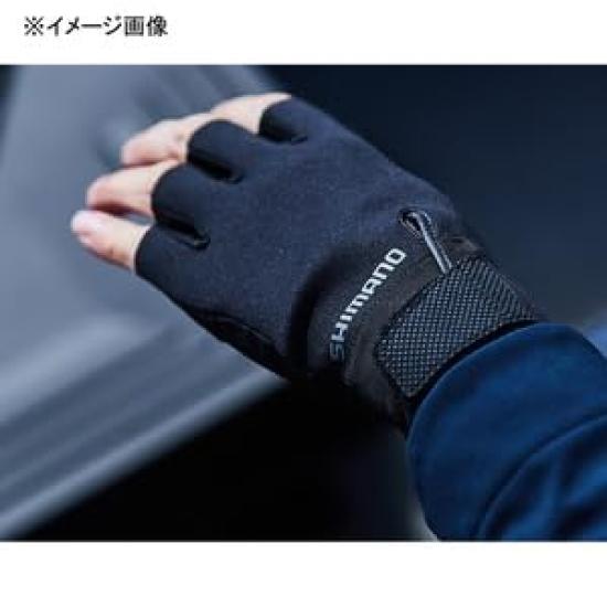 Shimano Titanium Alpha Gloves 5 Black M GL-015V