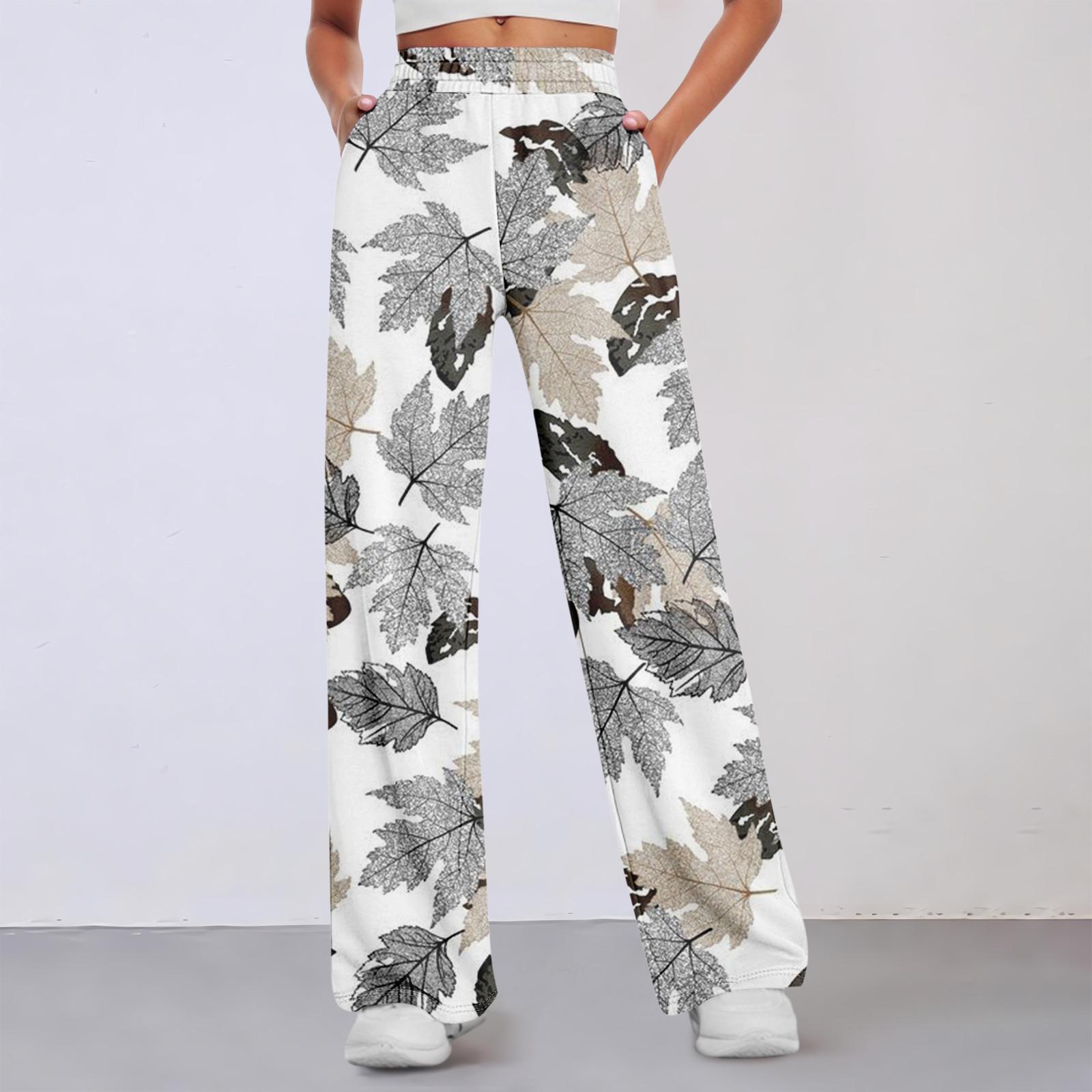 

Women s Workwear Sweatpants Casual Loose High Waist Jogger Pants Ladies Sweatpants Casual Pants Yoga Pants Homewear XL білий