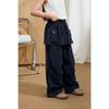 Girls' Summer Soft Workwear Loose Wide-Leg Pants