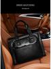 Men's Premium Leather Crossbody Briefcase & Laptop Shoulder Bag